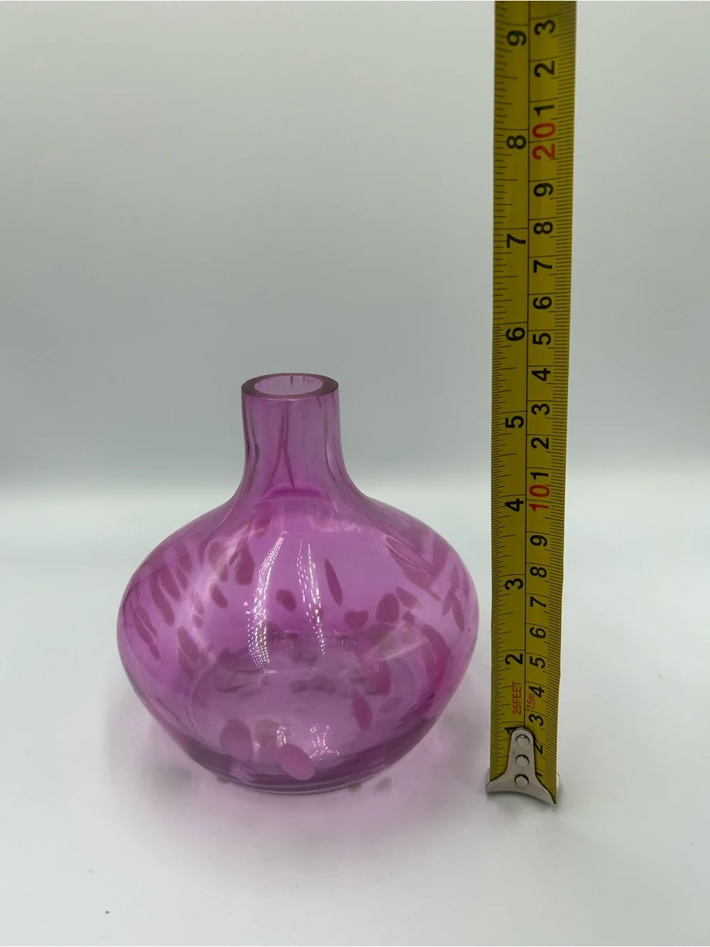 Purple Glass Bud Vase